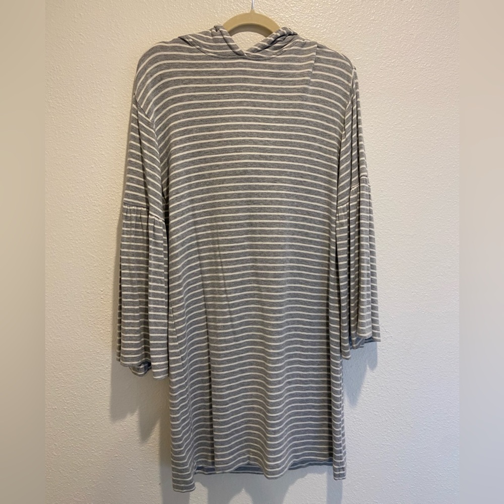 Lou & Grey hooded sweater dress